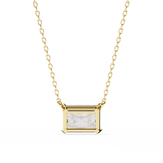 Brilliant Square Cut Necklace