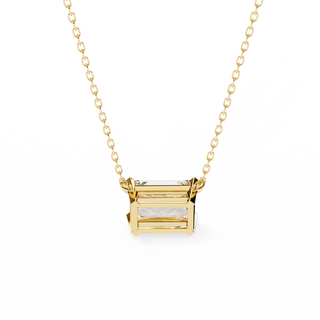 Brilliant Square Cut Necklace