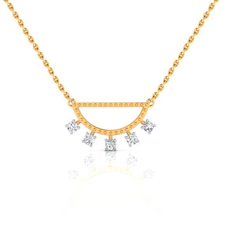 Dazzling Gold and Diamond Necklace