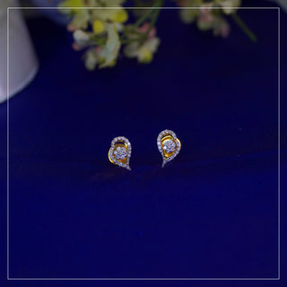 Opulent Diamond Halo Earrings