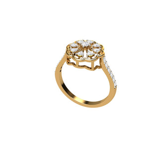 Diamond Flora Ring