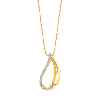 Majestic Gold Diamond Necklace