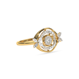 Golden Serenity Ring