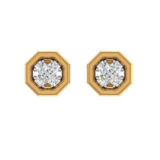 Luxe Aurum Diamond Earrings