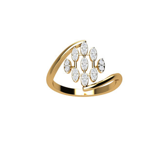 Golden Empress Sparkle Ring