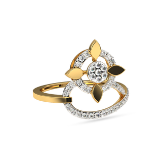 Gardenia Diamond Ring