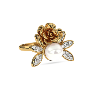 Pearl Blossom Ring