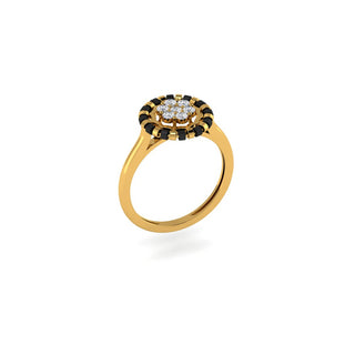 Opulent Contrast Ring