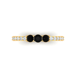 Obsidian Grace Ring