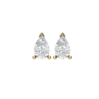 Radiant Pear Drop Earrings