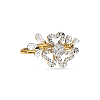 Floral Luxe Diamond Ring