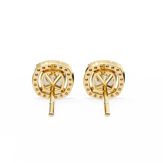 Dazzling Yellow Gold Studs