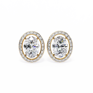 Diamond Halo Earring