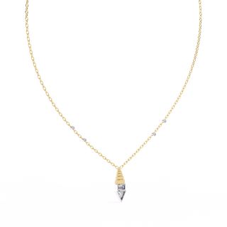 Golden Elegance Diamond Necklace