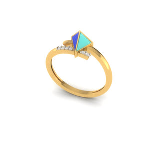 Celestial Gemstone Ring