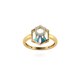 Azure Radiance  Ring