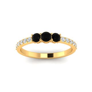 Obsidian Grace Ring