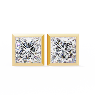 Luxe Princess Cut Earrings