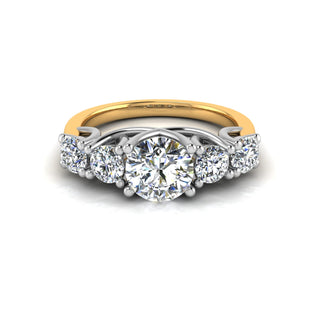 Radiant Five-Stone Ring