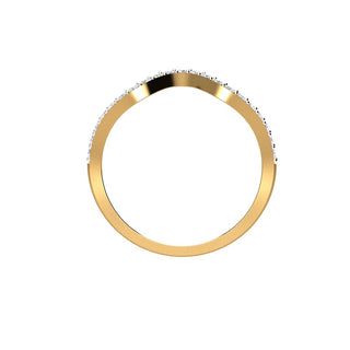 Dazzling Sunlit Circle Ring