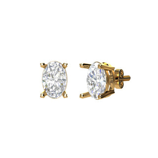 Classic Gold Diamond Earring