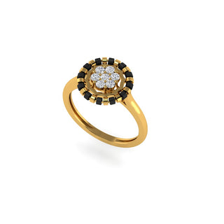 Opulent Contrast Ring