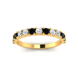 Timeless Contrast Eternity Ring