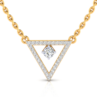 Triad of Brilliance Necklace