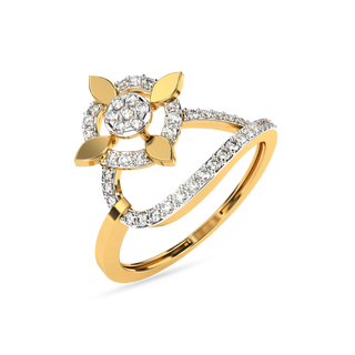 Gardenia Diamond Ring