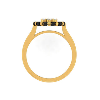 Opulent Contrast Ring