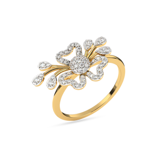 Floral Luxe Diamond Ring