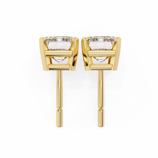 Luxe Emerald Cut Studs