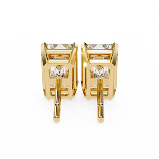 Luxe Emerald Cut Studs