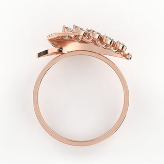 Golden Leaf Elegance Ring