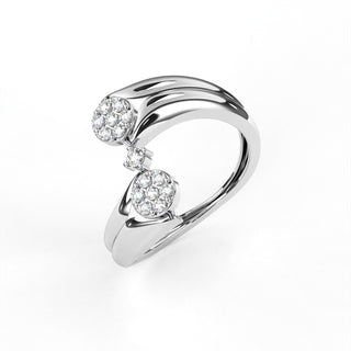 Twin Sparkle Ring