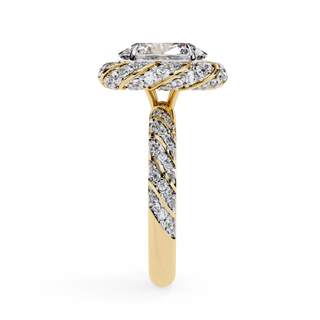 Diamond Whirl Ring