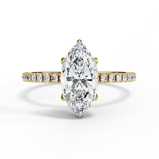 Timeless Marquise Romance Ring