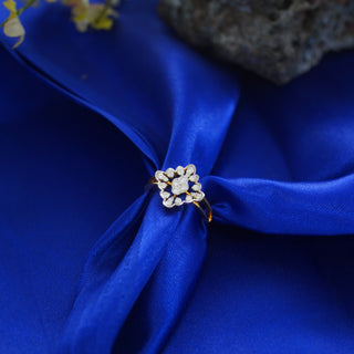 Floral Radiance Ring