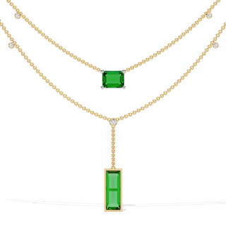 Emerald Aura Necklace