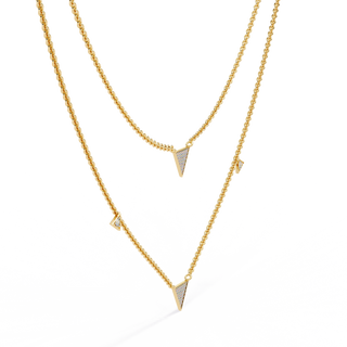 Triad of Elegance Necklace