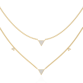 Triad of Elegance Necklace