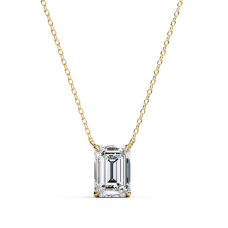 Timeless Gold Diamond Crest Necklace