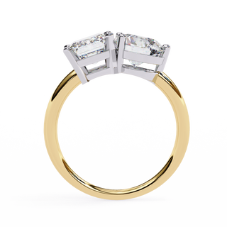 Celestial Duo Engagement Ring