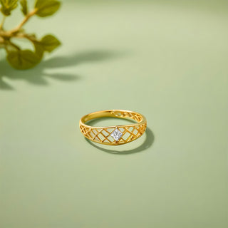 Gilded Harmony Ring