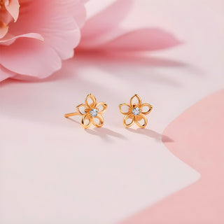 Daffodil Gold Studs