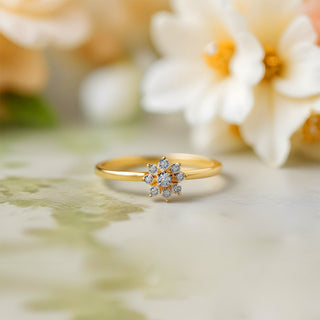 Diamond Bloom Ring